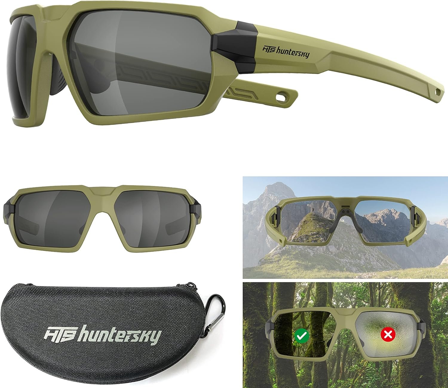 HUNTERSKY HTS Ballistic Tactical Glasses Review