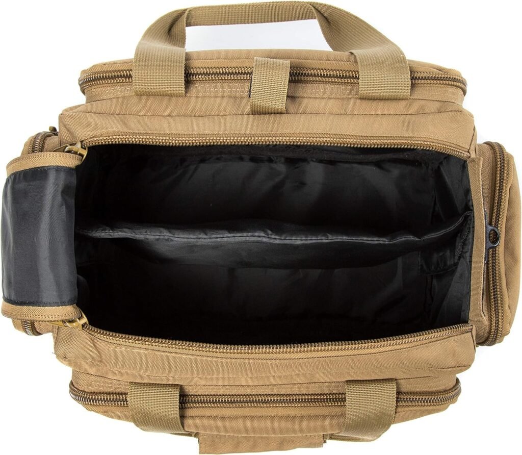 3 colors Pistol Shooting Duffle Bag Tactical Gun Range Bag Deluxe Shooting Range Bag Pistol Shooting Range Duffle Bag for Handguns Ammo Range Bags Handguns Tactical Gear Shooting Sports bag Hand bag